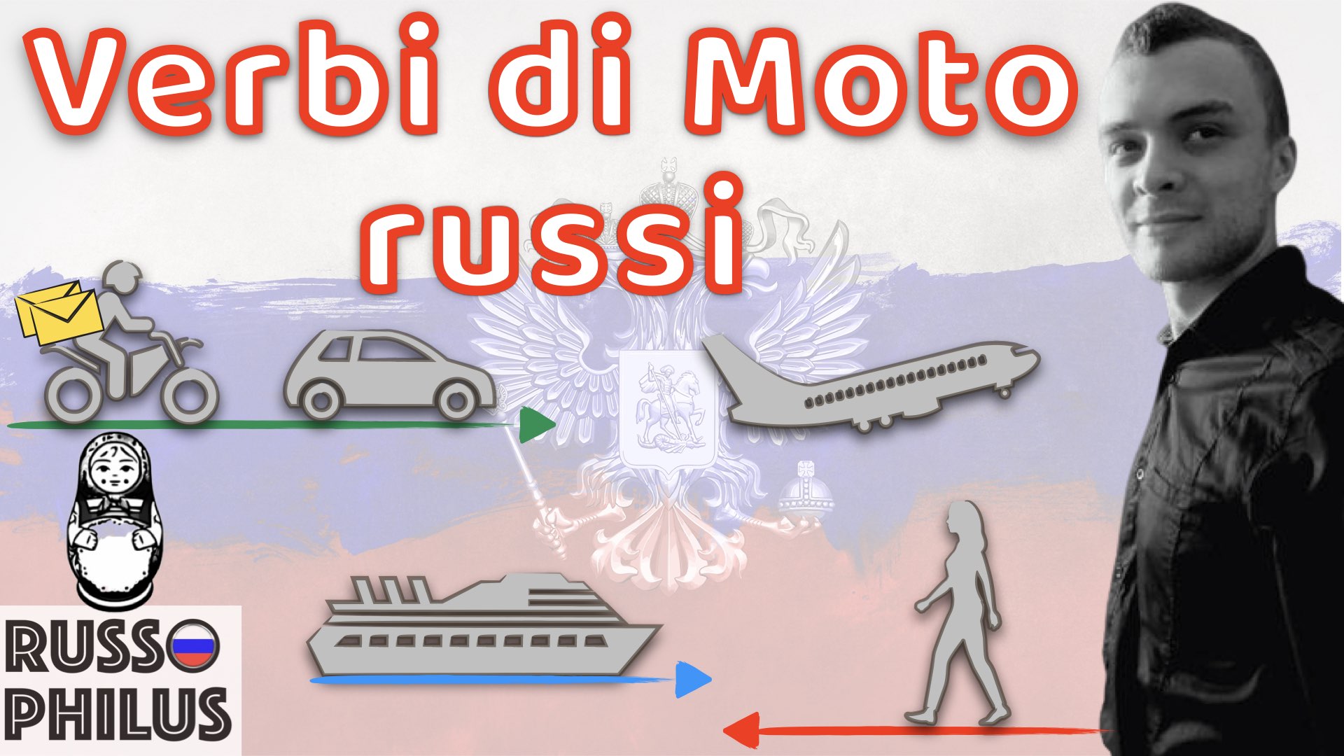 verbi di moto russi